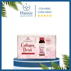 Collagen Hebora Dạng Túi Damask Rose Collagen Drink Hộp 10 Lọ Nhật Bản