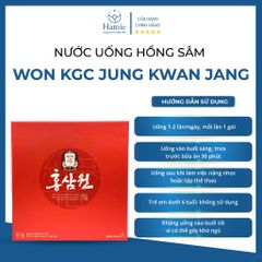 Nước Sâm Hàn Quốc KGC Korean Red Ginseng Drink 70ml x 30 Gói