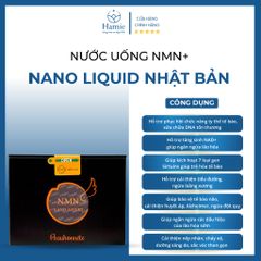 Nước Uống Trẻ Hóa Ty Thể NMN+ Nano Liquid 30ml x 12 Lọ Nhật Bản