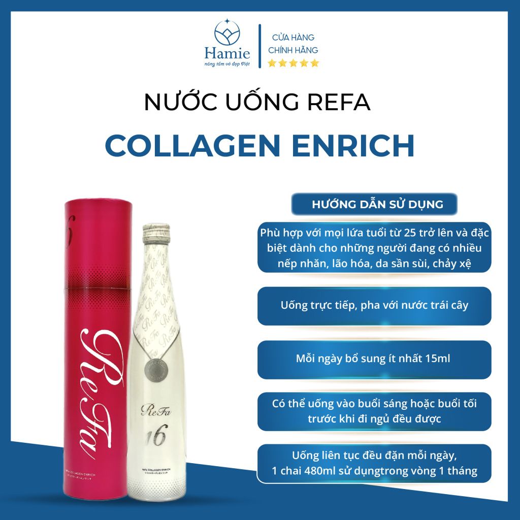 Collagen Nhật Refa Enrich 480ml Nhật Bản