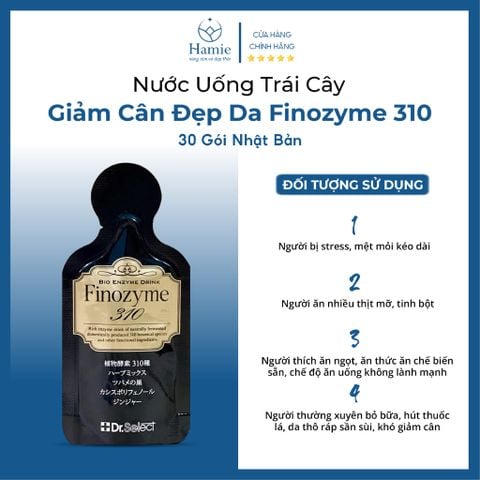 Nước Uống Trái Cây Finozyme Giảm Cân Đẹp Da 310 30 Gói Nhật Bản