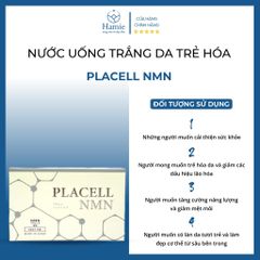 Nước Uống Trẻ Hóa Ty Thể NMN+  Placell 50ml x 10 Lọ Nhật Bản