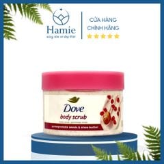 Tẩy Tế Bào Chết Dove Lựu & Bơ Hạt Mỡ 298gr Mỹ