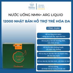 Nước Uống NMN+ ARG Liquid 12000 hộp 10 lọ Nhật Bản