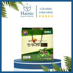 Giải Độc Gan Dạng Nước Samjin Hovenia Dulcis Gold 70ml x 30 Gói Hàn Quốc