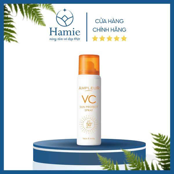 Chống Nắng Dạng Xịt Ampleur VC Sun Protect Spray 70gr Nhật Bản