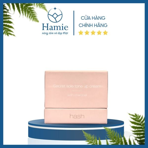 Kem Ủ Trắng Nâng Tone Da Mặt Hash Secret Sole Tone Up Cream 50gr Hàn Quốc