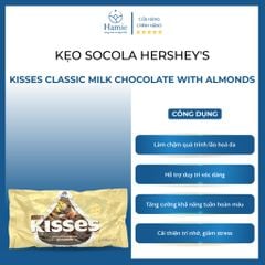 Kẹo Socola Hershey's Kisses Classic Milk 300gr Malaysia