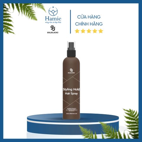 Xịt Giữ Nếp Tóc Goldilocks Styling Hold Hair Spray 250ml Hàn Quốc