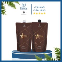 Nhuộm Phủ Bạc Nhanh Goldilocks 3N (Nâu đen) 500ml x 2 Bịch Hàn Quốc