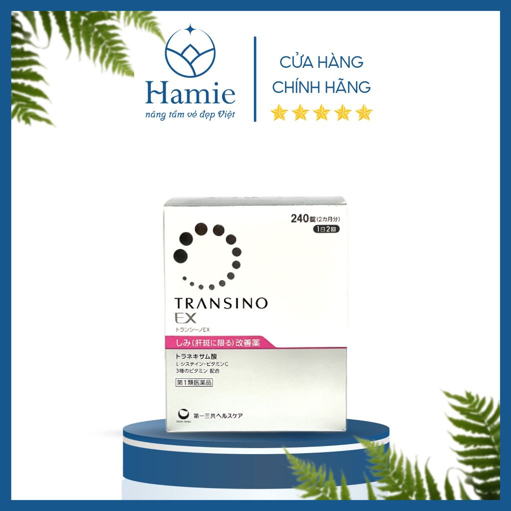 Viên Uống Trị Nám Transino EX 240 Viên Nhật BảnViên Uống Trắng Da, Giảm ...