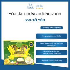 Yến Sào Chưng Đường Phèn 35% Tổ Yến 70ml x 6 Lọ Việt Nam