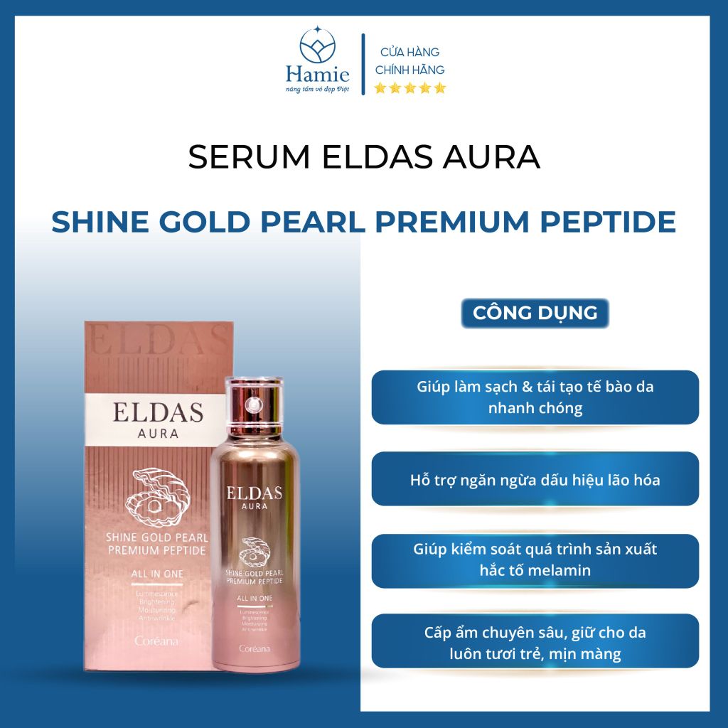 Tinh chất tế bào gốc Eldas Aura 100ml Hàn Quốc