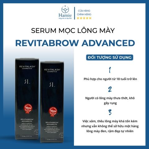 Serum mọc mày RevitaBrow Advanced 3ml Mỹ