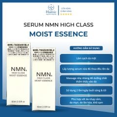 Serum NMN High Class Moist Essence 60ml Nhật Bản - Cấp Ẩm, Dưỡng Trắng Và Trẻ Hóa Da
