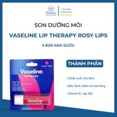 Son Dưỡng Có Màu Vaseline Lip Therapy Rosy Lips 4.8gr Hàn Quốc