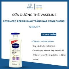 Vaseline Trắng Da - Sữa dưỡng thể Vaseline Soothing Hydration 725ml Mỹ