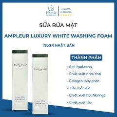 Sữa Rửa Mặt Ampleur Luxury White Washing Foam 130gr Nhật Bản