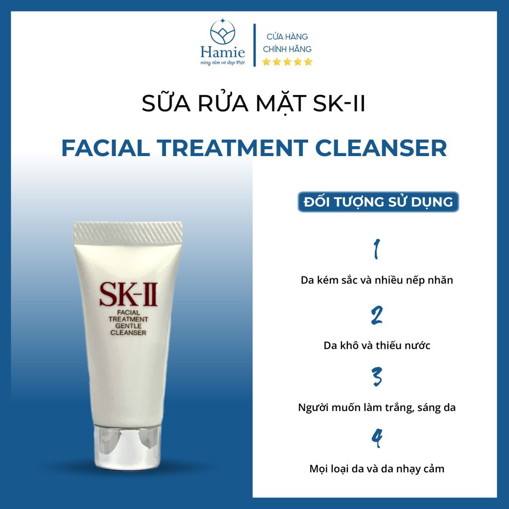Sữa Rửa Mặt Nhật Bản SK-II Facial Treatment Gentle Cleanser 20gr Nhật Bản