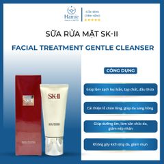 Sữa Rửa Mặt SK-II 120gr Facial Treatment Gentle Cleanser Nhật Bản