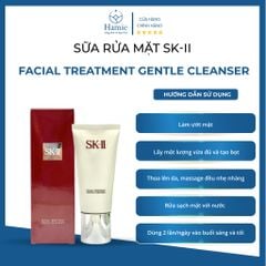 Sữa Rửa Mặt SK-II 120gr Facial Treatment Gentle Cleanser Nhật Bản