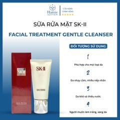 Sữa Rửa Mặt SK-II 120gr Facial Treatment Gentle Cleanser Nhật Bản