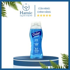 Tắm Gội Coast 2in1 Hair & Body Wash  532ml Mỹ