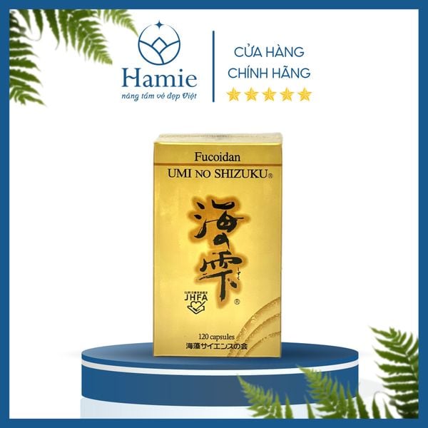 Fucoidan Umi Shizuku Nước Uống Hỗ Trợ Ung Thư 120 Viên Nhật Bản