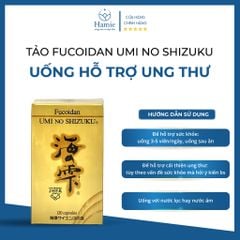 Fucoidan Umi Shizuku Nước Uống Hỗ Trợ Ung Thư 120 Viên Nhật Bản
