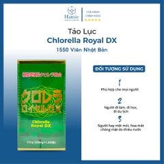 Chlorella Royal Tảo Lục DX 1550 Viên Nhật Bản