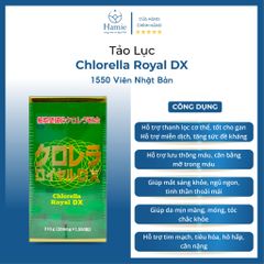Chlorella Royal Tảo Lục DX 1550 Viên Nhật Bản
