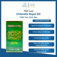 Chlorella Royal Tảo Lục DX 1550 Viên Nhật Bản
