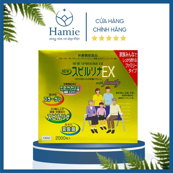 Tảo Vàng EX 2000 Viên Nhật Bản