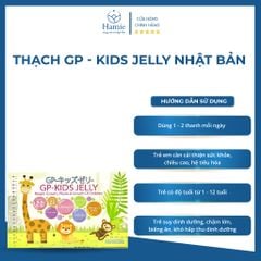 Thạch Tăng Chiều Cao Nhật GP-Kids Jelly 15gr x 30 Gói