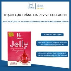 Thạch Lựu Collagen JELLY High Quality Natural 3500mg Thụy Sĩ