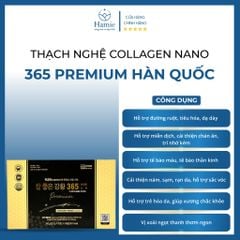 Thạch Nghệ Collagen Nano 365 Premium Hàn Quốc Hộp 30 Gói