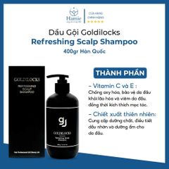 Dầu Gội Goldilocks Refreshing Scalp Shampoo 400gr Hàn Quốc