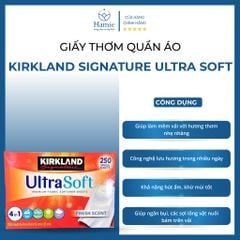 Giấy Thơm Kirkland Ultra Soft 250 Tờ Signature 2 Hộp Mỹ