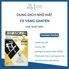 FX Neo Vàng Sante - Dung Dịch Nhỏ Mắt 12ml Nhật Bản