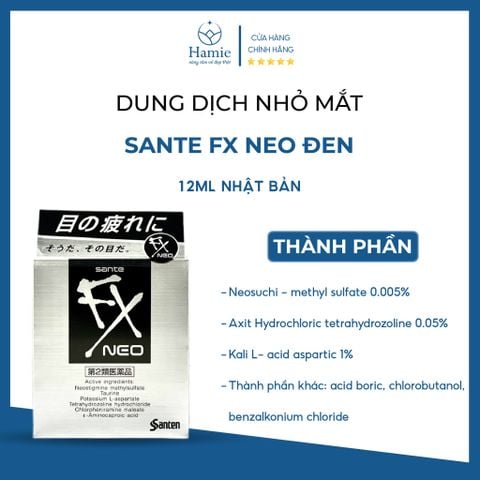 Nhỏ Mắt FX Neo Đen Sante 12ml Nhật Bản