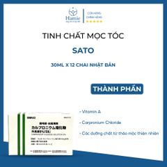 Kích Mọc Tóc Sato Nhật Bản 30ml hộp 12 chai