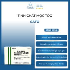 Kích Mọc Tóc Sato Nhật Bản 30ml hộp 12 chai