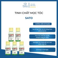 Tinh Chất Mọc Tóc Sato Nhật Bản 30ml set 5 chai