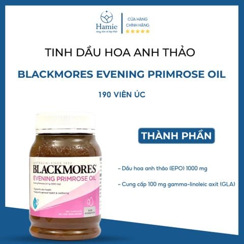 Hoa Anh Thảo Blackmores Evening Primrose Oil 190 Viên Úc