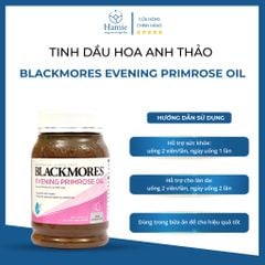 Hoa Anh Thảo Blackmores Evening Primrose Oil 190 Viên Úc