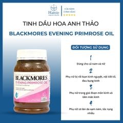 Hoa Anh Thảo Blackmores Evening Primrose Oil 190 Viên Úc