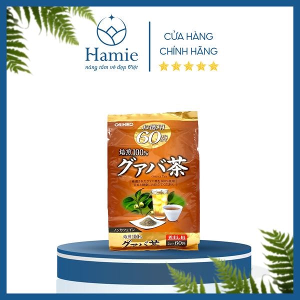 Trà Ổi Giảm Cân Orihiro Guava Tea Nhật Bản 2gr x 60 Gói