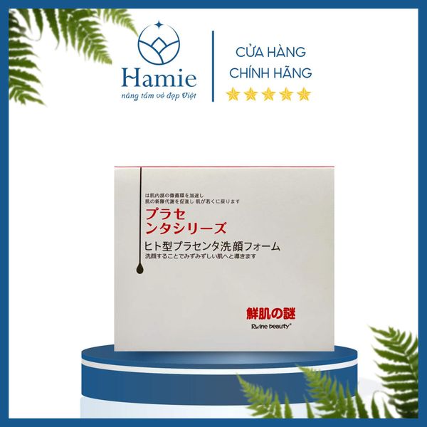 Ủ Trắng Rwine Beauty 2in1 Human Placentex Extract 50 Gói Nhật Bản