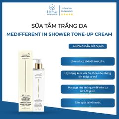 Sữa Tắm Truyền Trắng Medifferent In Shower Tone-Up Cream 300ml Hàn Quốc