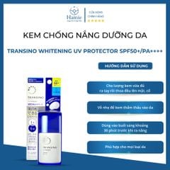 Kem Chống Nắng Transino của Nhật Chính Hãng Trắng Da Trị Nám 30ml